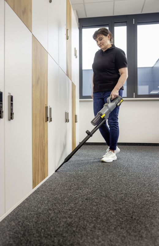 Пилосос професійний акумуляторний Karcher LVS 1/1 Bp 18В 140мБар контейнер 0.35л 1.49кг без АКБ та ЗП