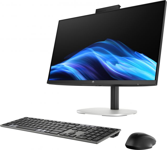 Комп'ютер персональний моноблок HP ProStudio 4-G1i 23.8" FHD IPS AG, Intel U5-235T, 16GB, F512GB, UMA, WiFi, кл+м, DOS, чорний