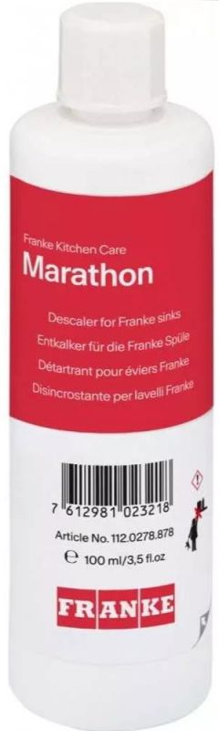 Чистячий засіб Franke,  для  мийок з фраграніту і тектонайту, МАРАФОН,100 мл, 112.0278.878