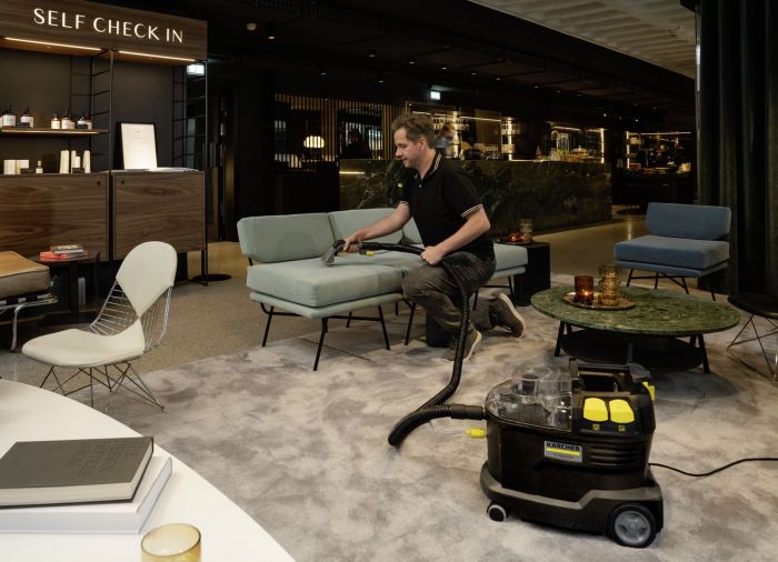 Пилосос професійний Karcher Go!Further Puzzi 8/1 Re!Plast 1200Вт 270мБар контейнер 8/7л вологе/сухе прибирання  8.6кг