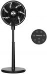 Вентилятор ARDESTO FN-W1412EGR підлоговий, 40см, 35Вт, пульт ДК, висота 90-110 см, 3D-обертання, дисплей, ел. кер-ня, сірий