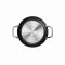 Сотейник Tefal Excellence+, з кришкою, 24см, алюміній, скло, бакеліт, чорний