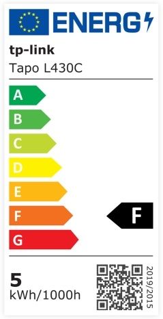 Розумна багатокольорова Wi-Fi лампа TP-LINK Tapo L430C N300 E14