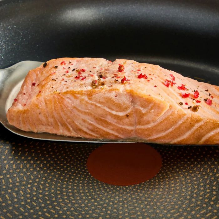 Сковорода ВОК  Tefal Emotion+, 28см, нержавіюча сталь, бакеліт, чорний