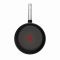 Сковорода Tefal Excellence Fusion, 28см, алюміній, бакеліт, чорний