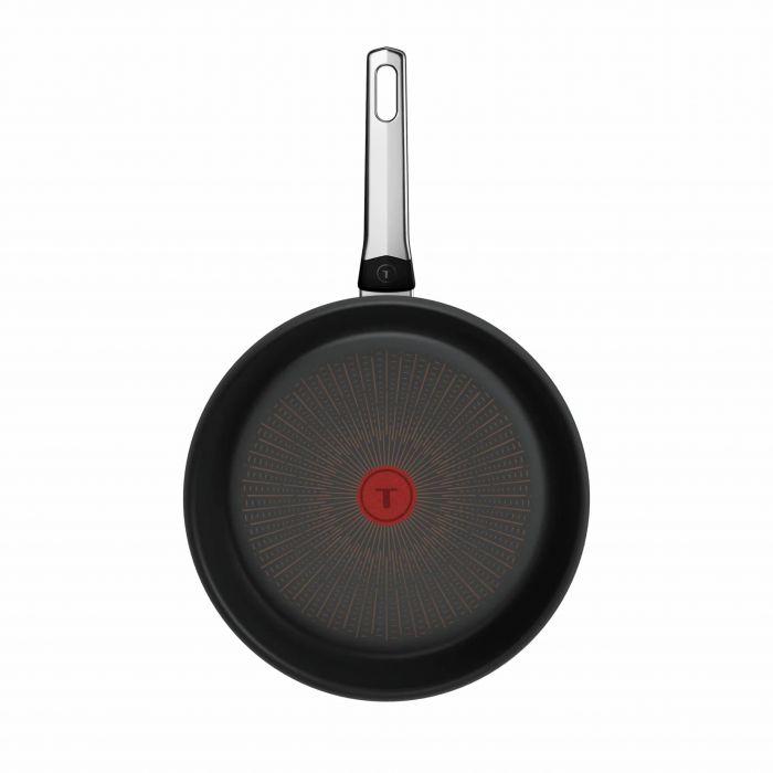 Сковорода Tefal Excellence Fusion, 28см, алюміній, бакеліт, чорний