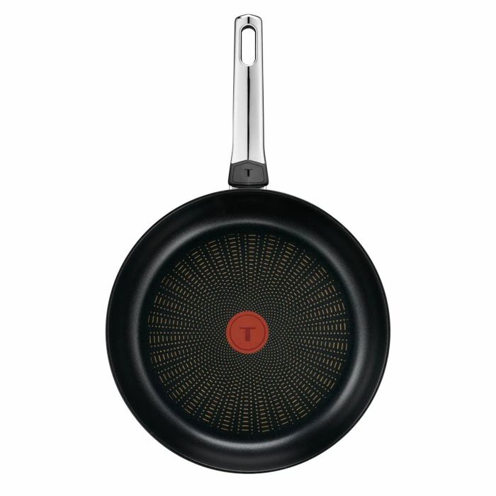 Сковорода Tefal Emotion+, 28см, нержавіюча сталь, бакеліт, чорний
