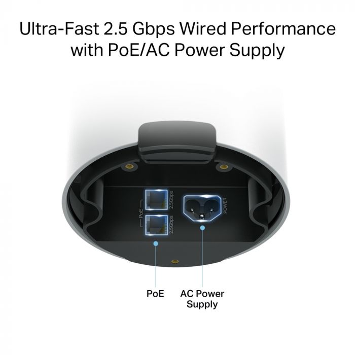 Система WiFi-Mesh TP-LINK Deco BE25 BE5000, 2x2.5GE LANWAN,  1мод, зовнішня