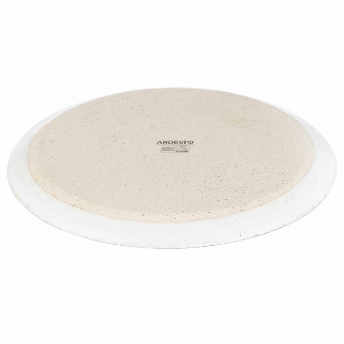 Тарілка Ardesto Daiano, 15см, порцеляна, сірий