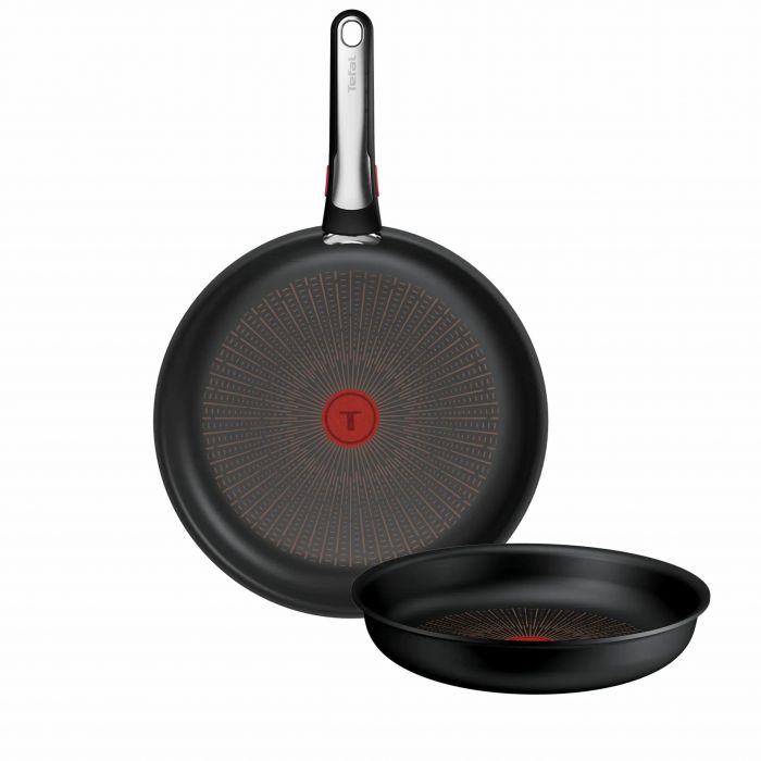 Набір посуду Tefal Ingenio Excellence+, 3 предмети, алюміній, нержавіюча сталь, бакеліт, чорний