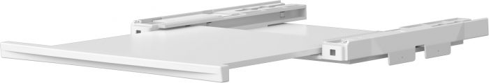 Комплект монтажний Beko для з'єднання пральної машини з сушильною машиною, висувна полиця 60 см, білий