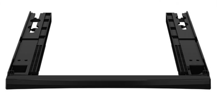 Комплект монтажний Beko для з'єднання пральної машини з сушильною машиною, 40-56 см, чорний