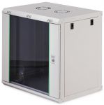 Шафа DIGITUS 19", 12U, Wall Mounting Dynamic Basic, 600x450 мм, 60кг максимально, сіра
