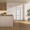 Холодильник з нижн. мороз. камерою Gorenje, 203х66х60см, 2 двері, 283(130)л, А+, Total NF, Зона св-ті, Інвертор, Зовн. Дисп, Wi-Fi, білий