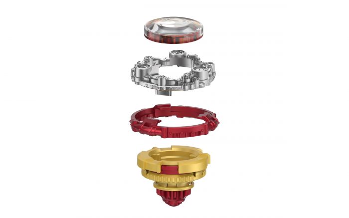 Дзиґа Infinity Nado VII Standard series Вогняне Колесо Вибуху (Fiery Blast Wheel)