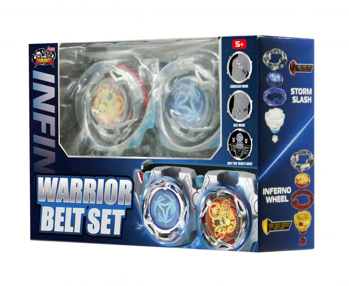 Набір Infinity Nado VII Belt set Штормовий удар і Вогняне Колесо (Storm Slash, Inferno Wheel)