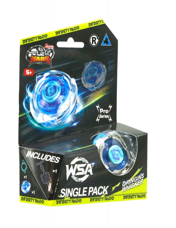 Дзиґа Infinity Nado VII Pro Series Single Pack Origins Небесний Вихор (Whisker)