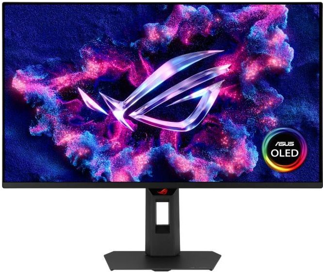 Монітор Asus 26.5" ROG Strix XG27UQDMS 2xHDMI, DP, 2xUSB, QD-OLED, 3840x2160, 240Hz, 0.03ms, DCI-P3 99%, FreeSync, Pivot, HDR400