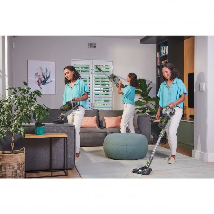 Пилосос акумуляторний Ryobi ONE+ RSVS18BL-1C40G 18В 1х4А·год 90Вт 20кПа контейнер 0.8л HEPA12 3.2кг