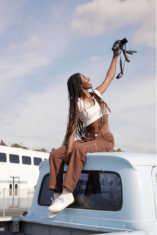 Цифр. фотокамера Canon EOS R50 + RF-S 18-45 IS STM + RF75-300 IS STM Black