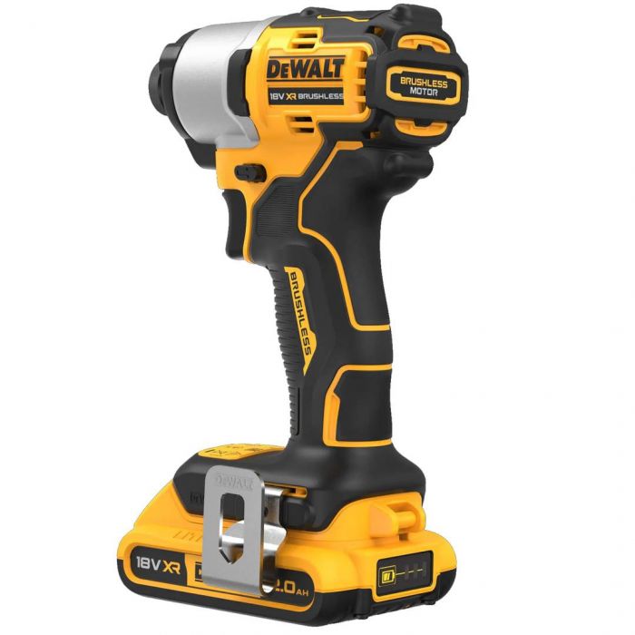 Шурупокрут ударний акумуляторний DeWalt XR Li-Ion 18В акб 2х2А·год 192Нм 3200об/хв 4200уд/хв кейс TSTAK, ЗП 0.88кг