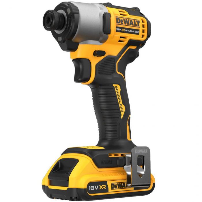 Шурупокрут ударний акумуляторний DeWalt XR Li-Ion 18В акб 2х2А·год 192Нм 3200об/хв 4200уд/хв кейс TSTAK, ЗП 0.88кг