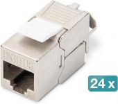 Модуль DIGITUS Keystone САТ 6А RJ45, STP, compact, 24 шт.