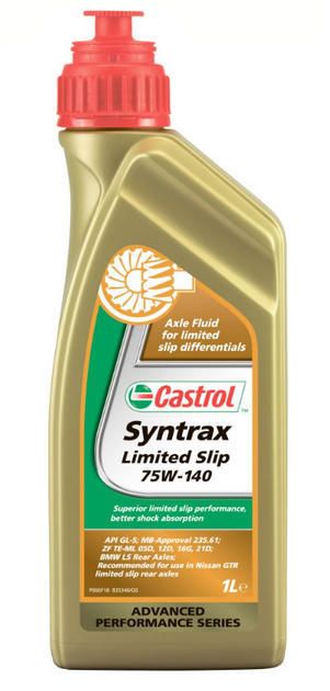 Олива трансмісійна Castrol Syntrax Limited Slip 75W-140 GL-5 1л (20-1 SAF-XJ) (15D99E)