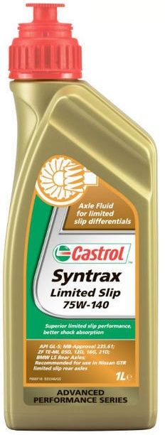 Олива трансмісійна Castrol Syntrax Limited Slip 75W-140 GL-5 1л (20-1 SAF-XJ) (15D99E)