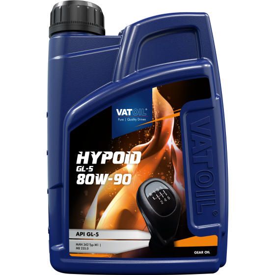 Олива трансмісійна VATOIL Hypoid 80W-90 GL-5 1л (VAT 21-1) (50078)
