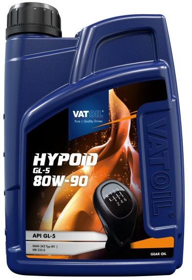 Олива трансмісійна VATOIL Hypoid 80W-90 GL-5 1л (VAT 21-1) (50078)