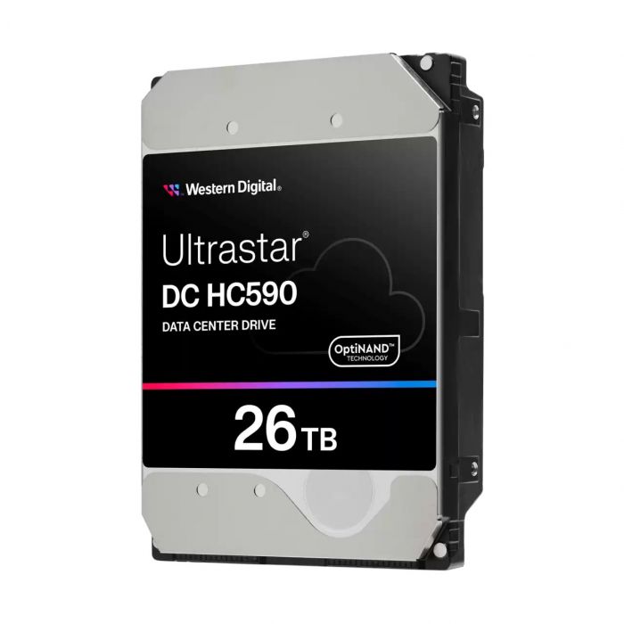 Жорсткий диск WD Ultrastar 26TB 3.5" 7200 512MB SATA DC HC590 (WUH722626ALE6L4)