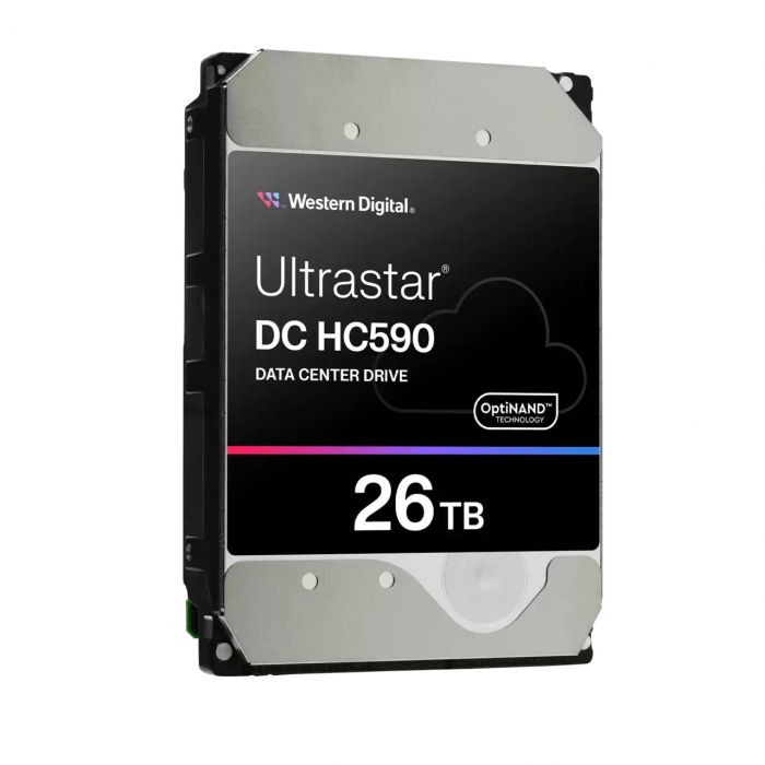 Жорсткий диск WD Ultrastar 26TB 3.5" 7200 512MB SATA DC HC590 (WUH722626ALE6L4)
