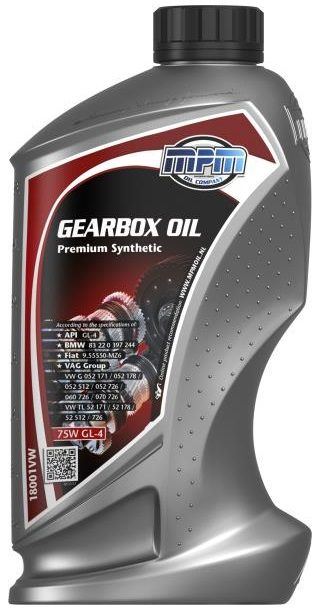 Олива трансмісійна MPM VW Premium Synthetic 75W GL-4 1л (18001)