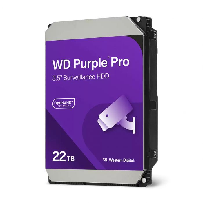 Жорсткий диск WD 22TB 3.5" 7200 512MB SATA Purple Pro Surveillance