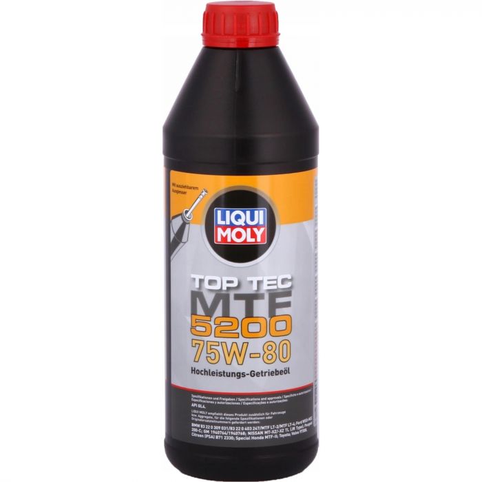 Олива трансмісійна Liqui Moly Top Tec 5200 75W-80 MTF GL-4 1л (LQ 20845)