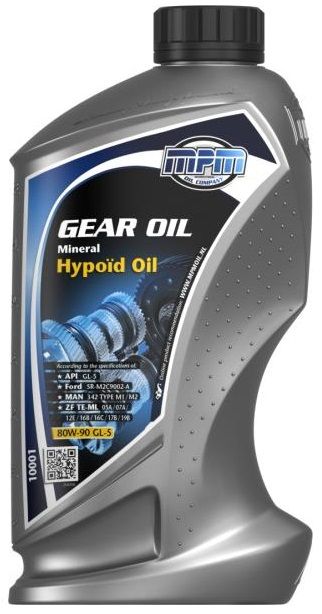 Олива трансмісійна MPM Mineral Hypoid 80W-90 GL-5 1л (10001)