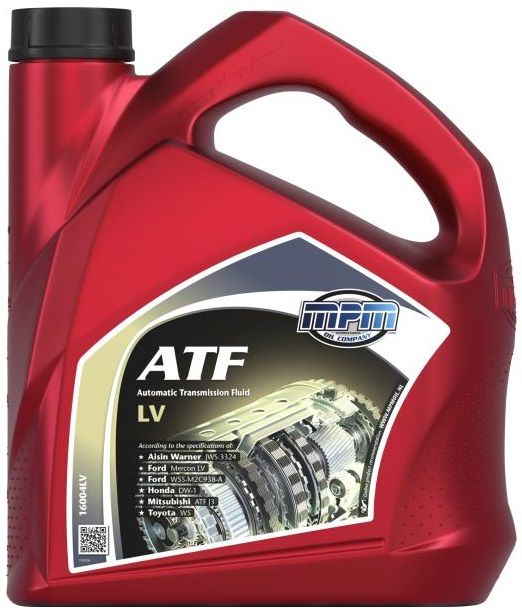 Олива трансмісійна MPM Low Viscosity ATF 4л (16004LV)