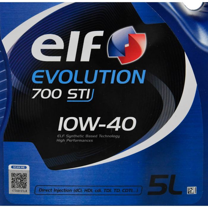 Олива моторна ELF Evolution 700 STI 10W-40 5л (12-5 STI) (216667)