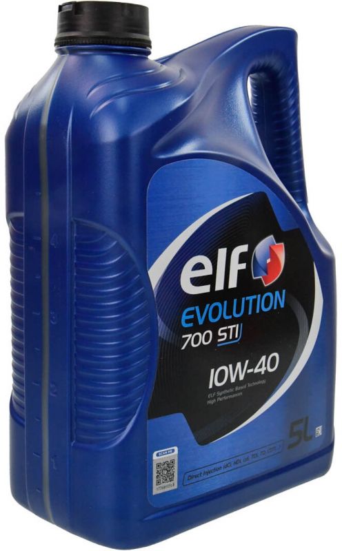Олива моторна ELF Evolution 700 STI 10W-40 5л (12-5 STI) (216667)