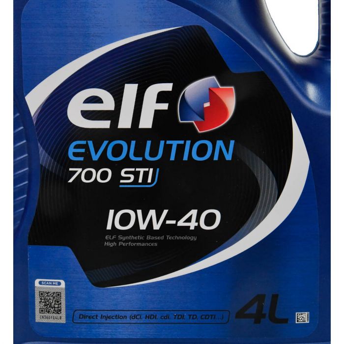 Олива моторна ELF Evolution 700 STI 10W-40 4л (12-4 STI) (214120)