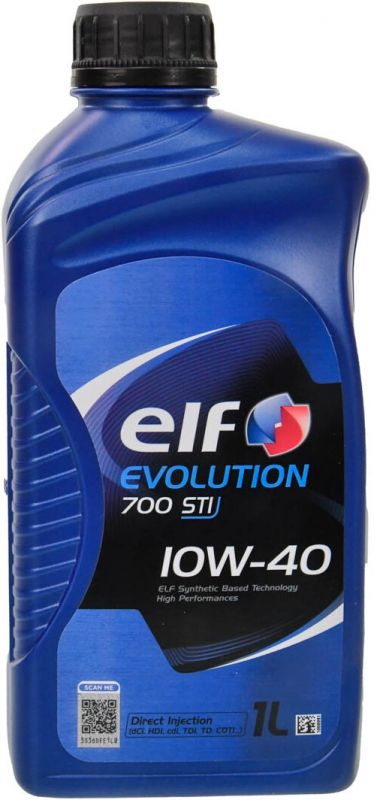 Олива моторна ELF Evolution 700 STI 10W-40 1л (12-1 STI) (214125)