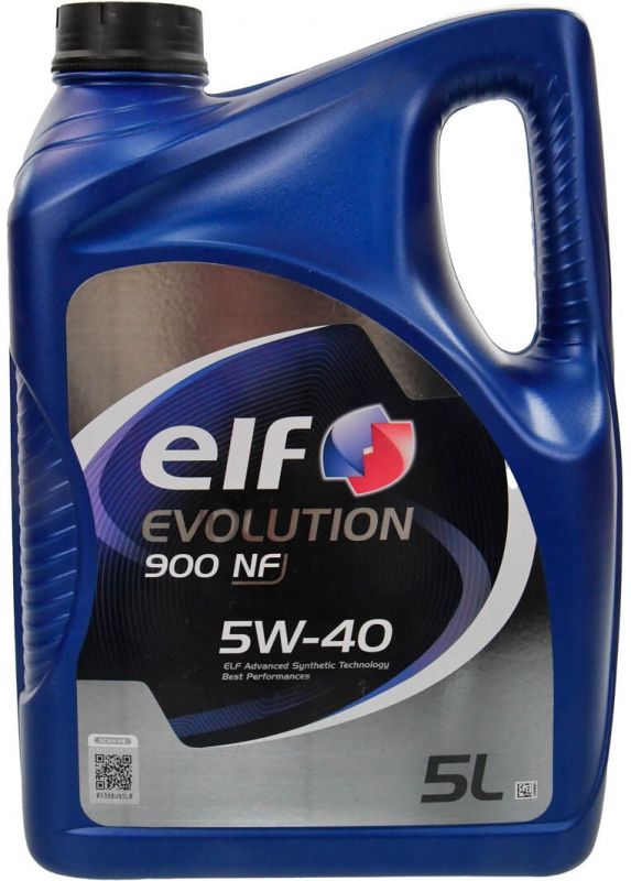 Олива моторна ELF Evolution 900 NF 5W-40 5л (11-5 NF) (216651)