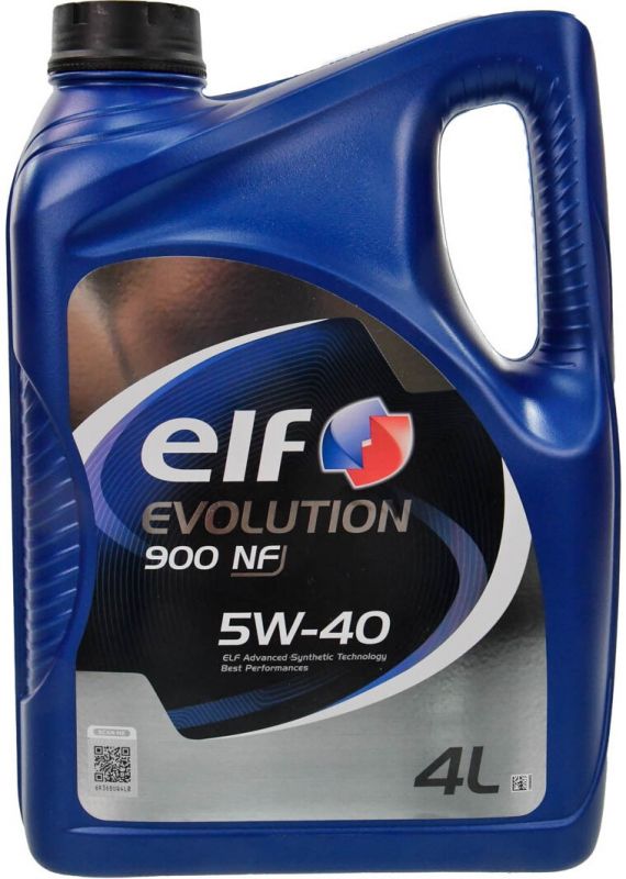 Олива моторна ELF Evolution 900 NF 5W-40 4л (11-4 NF) (213909)