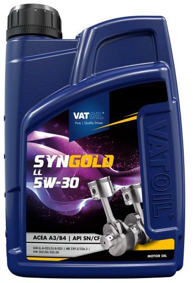 Олива моторна VATOIL SynGold LL 5W-30 1л (10-1 LL) (50016)