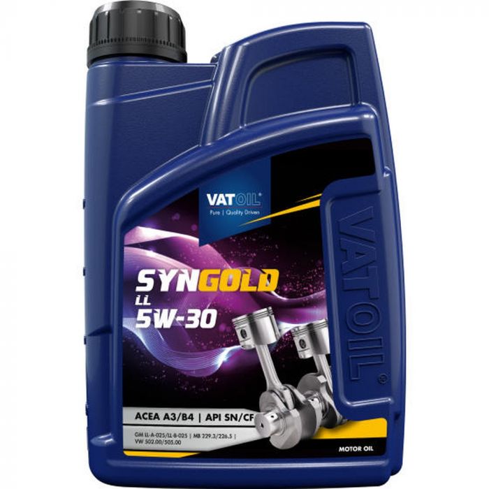 Олива моторна VATOIL SynGold LL 5W-30 1л (10-1 LL) (50016)