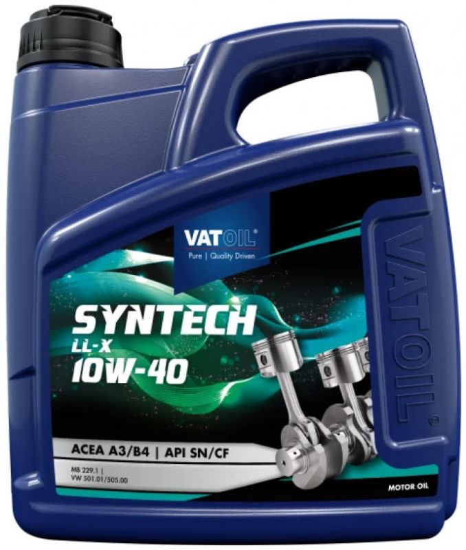 Олива моторна VATOIL SynTech LL-X 10W-40 4л (12-4 10W40 LL-X) (50426)