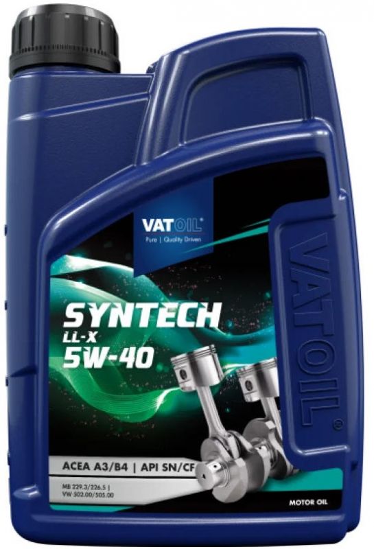 Олива моторна VATOIL SynTech LL-X 5W-40 1л (11-1 LL-X) (50034)