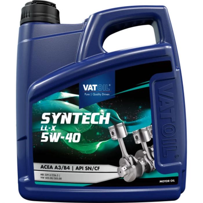 Олива моторна VATOIL SynTech LL-X 5W-40 4л (11-4 LL-X) (50035)