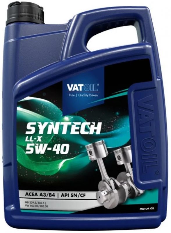 Олива моторна VATOIL SynTech LL-X 5W-40 5л (11-5 LL-X) (50036)
